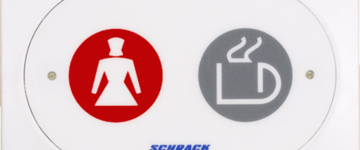 Service og anropsknapp