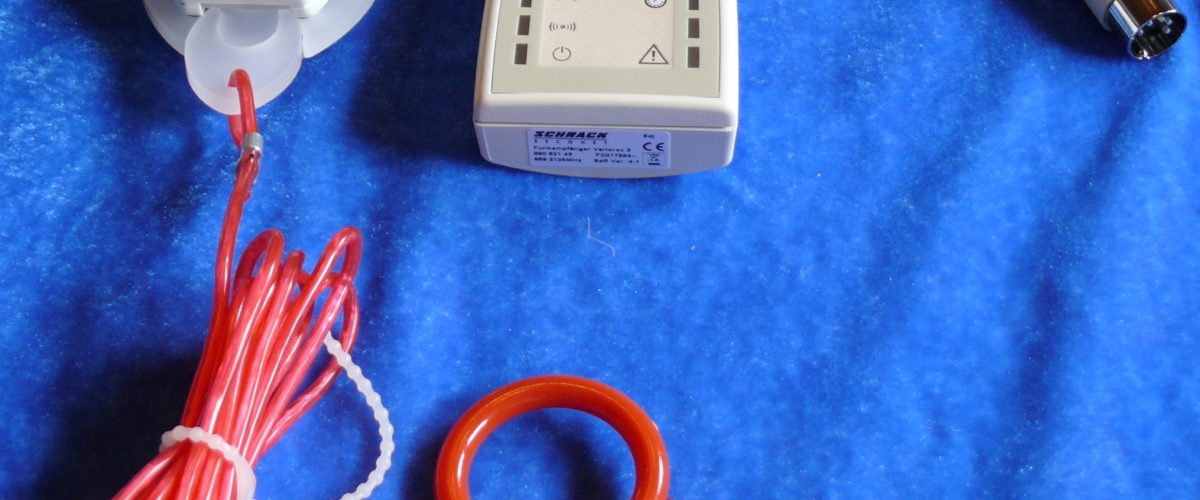 Trådløs mottaker og trådløs trekkontakt