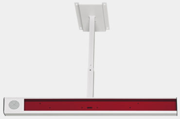 Dobbeltsidig korridordisplay for tak montering